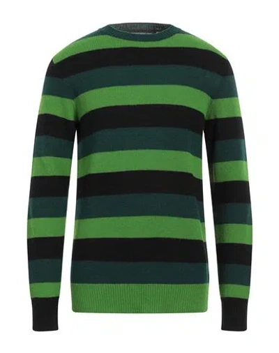 Department 5 Man Sweater Green Size M Wool, Polyamide