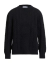 Department Five Department 5 Man Sweater Midnight Blue Size L Virgin Wool