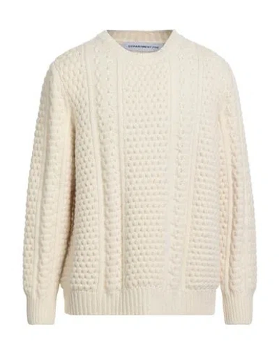 Department Five Department 5 Man Sweater Off White Size Xl Virgin Wool