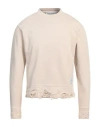 Department Five Department 5 Man Sweatshirt Beige Size S Cotton In Beige