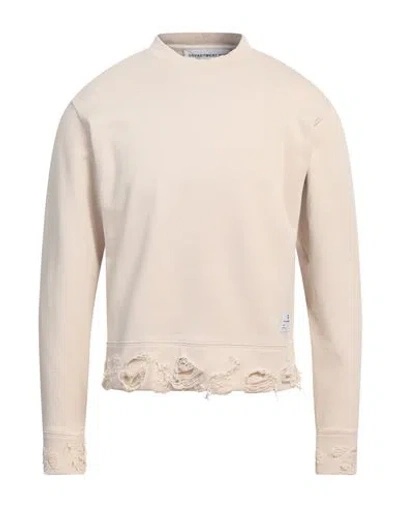 Department Five Department 5 Man Sweatshirt Beige Size S Cotton