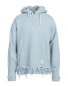 Department Five Department 5 Man Sweatshirt Sky Blue Size M Cotton