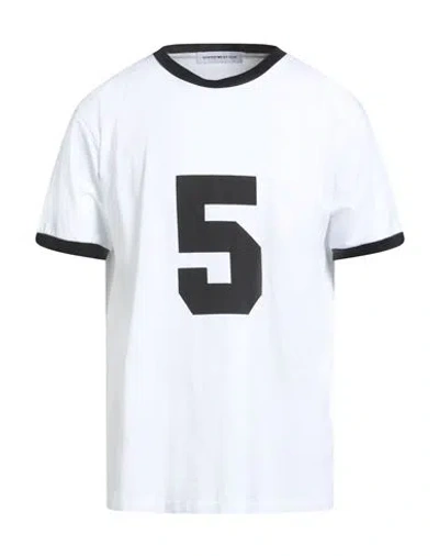Department Five Department 5 Man T-shirt White Size M Cotton