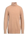 Department Five Department 5 Man Turtleneck Camel Size L Wool, Cashmere, Polyamide In Brown