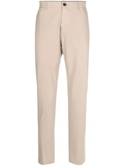 Department Five Mid-rise Slim-fit Trousers In Neutral