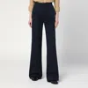Department Five Misa Blue Navy Cotton Wide Trousers