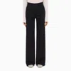 DEPARTMENT 5 DEPARTMENT 5 MISA BLUE NAVY COTTON WIDE TROUSERS