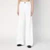 Department Five Misa White Cotton Wide Trousers