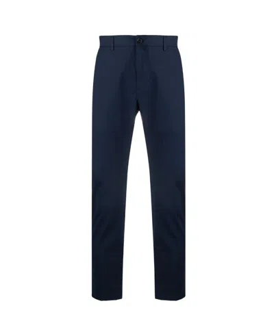 Department Five Navy Blue Straight Khaki Casual Pants