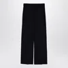 Department Five Misa Blue Navy Cotton Wide Trousers