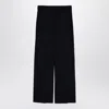 Department Five Misa Blue Navy Cotton Wide Trousers
