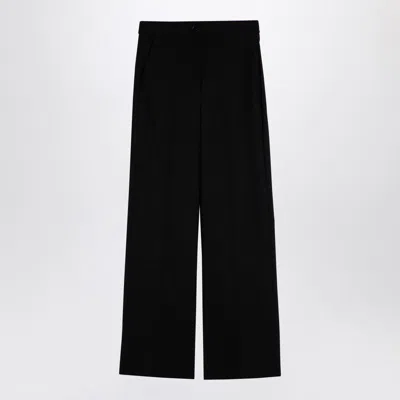 Department 5 Navy Blue Wool-blend Trousers