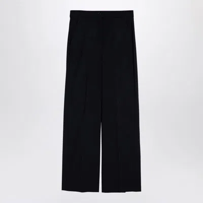 Department 5 Navy Wool-blend Trousers