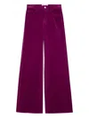 Department Five Palazzo Trousers In Purple