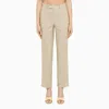 Department Five Viscose Rope Trousers In Beige