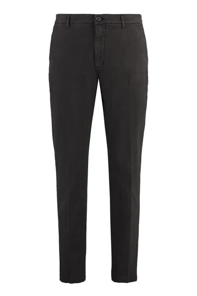 Department Five Department 5 Prince Cotton Chino Trousers In Brown