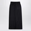 Department Five Department 5 Grey Pinstripe Wool-blend Skirt In Grey
