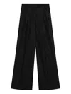 Department Five Department 5 Wide Black Cotton Pants