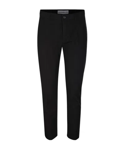 Department Five Pleated Casual Pants On The Front In Black