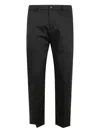 Department Five Department 5 Prince Slim Crop Chino Clothing In Black