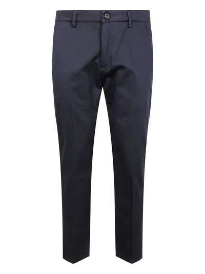 Department Five Department 5 Prince Slim Crop Chino Clothing In Blue