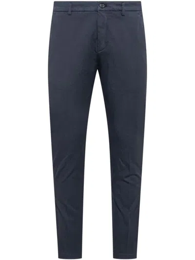 Department Five Department 5 Prince Gabardine Stretch Chino Pants In Blue