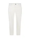 Department Five Denim Cropped In White