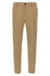 Department Five Beige Prince Pants In Brown