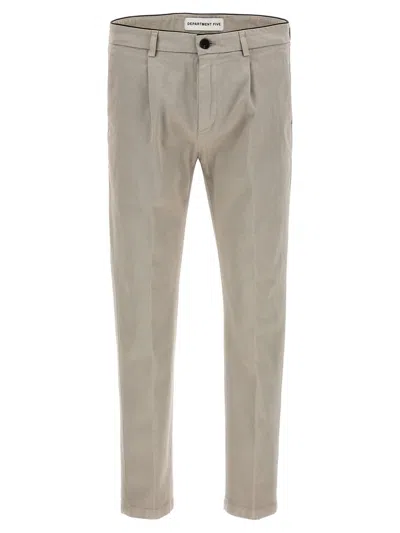 Department Five Prince Pants Beige In Gray