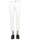 Department Five Denim Cropped In White