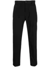 Department Five Department 5 Prince Popeline Stretch Chino Pants In Black