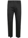Department Five Department 5 Prince Slim Crop Chino Clothing In Black