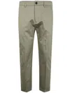 Department Five Department 5 Prince Slim Crop Chino Clothing In Green