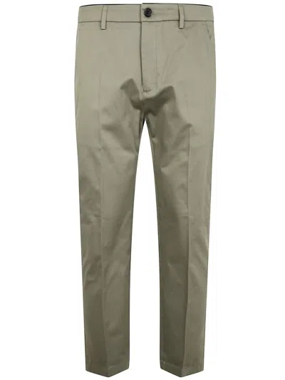 Department Five Department 5 Prince Slim Crop Chino Clothing In Green