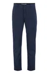 Department Five Department 5 Setter Wool Blend Trousers In Blue