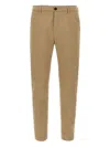 Department Five Beige Prince Pants In Brown
