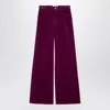 Department Five Department 5 Purple Corduroy Palazzo Trousers