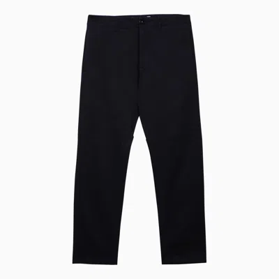 Department 5 Regular Navy Trousers In Blue