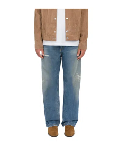 Department Five Ripped Jeans In Blue
