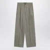 Department Five Department 5 Sage Green Cotton Trousers In Gray