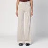 DEPARTMENT 5 SAND-COLOURED CORDUROY PALAZZO TROUSERS