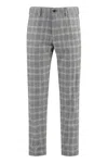 Department Five Department 5 Setter Chino Pants In Wool Blend In Gray