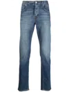 Department Five Visible Stiching Regular-waist Skeith Jeans 15,5cm In Blue