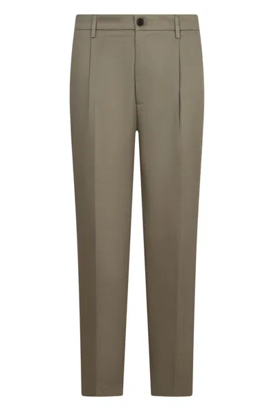 Department Five Department 5 Slim Fit Chino Trousers In Green