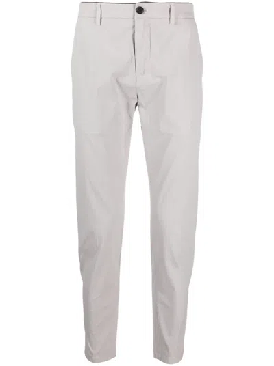 Department Five Slim-leg Cotton Chino Shorts In Grey