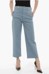 DEPARTMENT 5 SOLID COLOR CROPPED PALAZZO PANTS