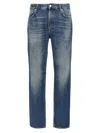 Department Five Department 5 Man Jeans Blue Size 34 Cotton, Elastane In Blue