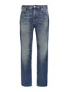 Department Five Department 5 Man Jeans Blue Size 34 Cotton, Elastane In Blue