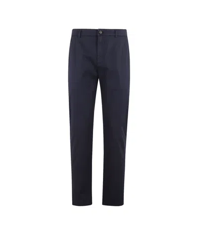 Department Five Straight-leg Casual Pants In Blue