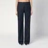 Department Five Department 5 Straight Leg Mouning Dark Blue Jeans In Blue